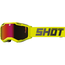 Masque cross Shot Iris 2.0 Solid - Jaune Fluo