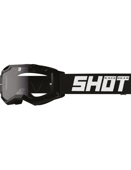 Masque cross Shot Assault 2.0 Solid - Noir