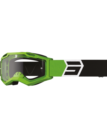 Masque cross Shot Assault 2.0 Solar - Vert