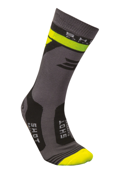 Chaussettes Shot 2024 Race 2.0 - Jaune Fluo