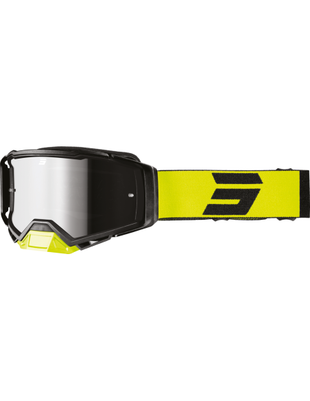 Masque cross Shot Core - Jaune Fluo