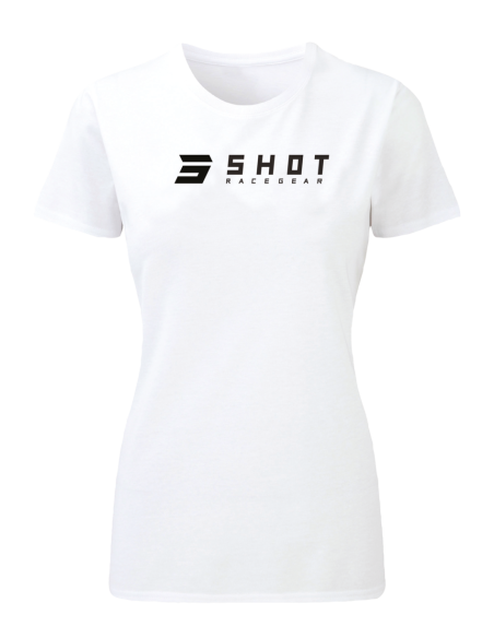 Tee Shirt femme Shot Team 2.0 - Blanc
