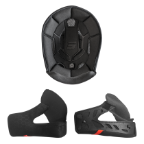 Intérieur de casque cross Shot Race - Noir