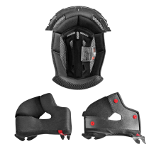 Intérieur de casque cross Shot Trek - Noir