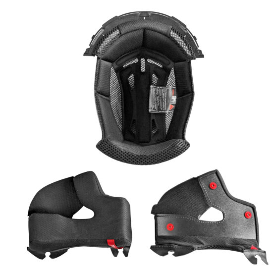 Intérieur de casque cross Shot Trek - Noir
