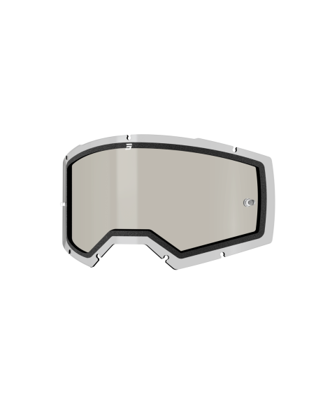 Ecran double pour masque cross Shot Core - Clair