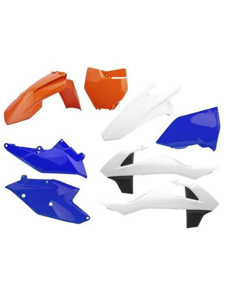Kit plastiques - Origine - POLISPORT Enduro KTM EXC/EXC-F 2017-2019