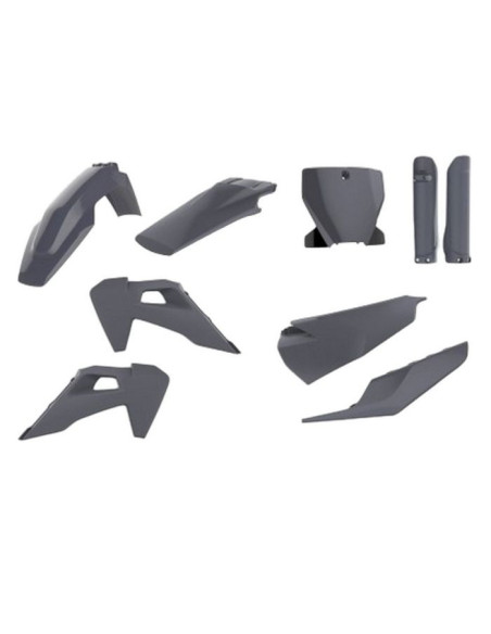 Kit plastiques - Gris - POLISPORT Husqvarna TC FC 2019-2022