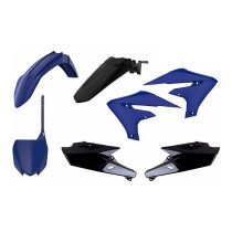 Kit plastiques - Noir Bleu - POLISPORT Yamaha 250 450 YZF 2014-2017
