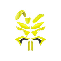Kit plastiques - Jaune Fluo - POLISPORT Honda 250 450 CRF-R 2017-2021