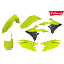 Kit plastiques - Jaune Fluo - POLISPORT Suzuki 450 RM-Z 2018-2022