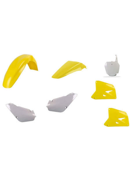 Kit plastiques - Origine - POLISPORT Suzuki 85 RM 2002