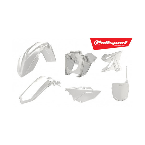 Kit plastiques Restylé - Translucide - POLISPORT Yamaha 125 250 YZ 2002-2021