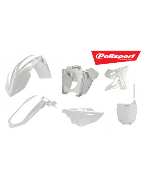 Kit plastiques Restylé - Translucide - POLISPORT Yamaha 125 250 YZ 2002-2021