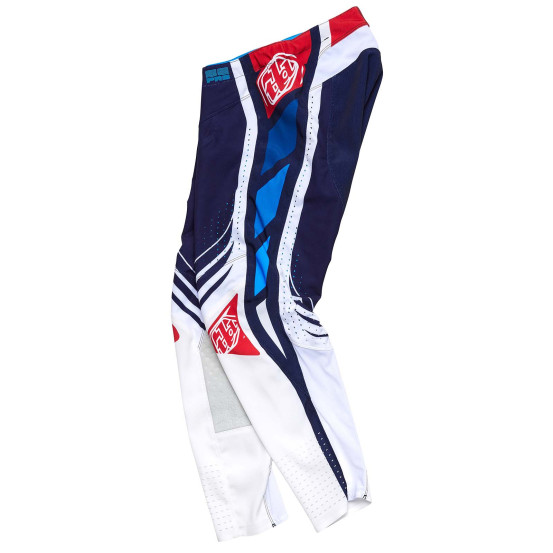 Pantalon cross Troy Lee Designs SE Pro Wavez - Bleu marine Rouge