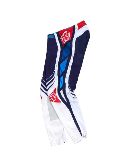 Pantalon cross Troy Lee Designs SE Pro Wavez - Bleu marine Rouge