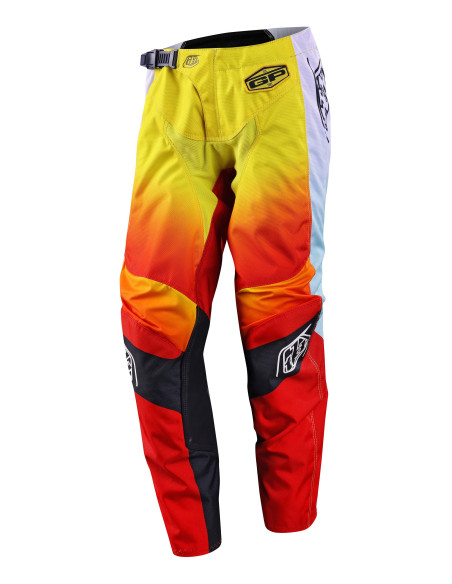 Pantalon cross enfant Troy Lee Designs GP Arc Acid - Jaune Rouge