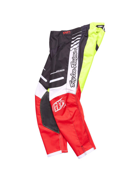 Pantalon cross Troy Lee Designs GP Pro Blends - Blanc Rouge
