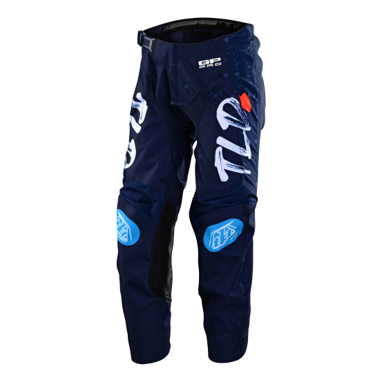 Pantalon cross enfant Troy Lee Designs GP Pro Partical - Bleu marine Orange