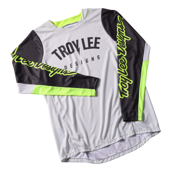 Maillot cross Troy Lee Designs 2023 GP Pro Boltz - Jaune