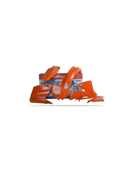 Kit plastiques - Orange - POLISPORT KTM 125 SX 2001-2003