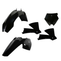 Kit plastiques - Noir - POLISPORT KTM SX 2003-2004
