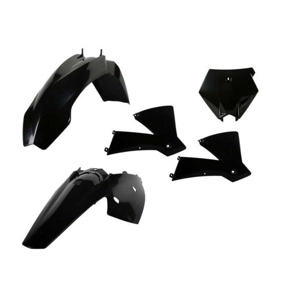 Kit plastiques - Noir - POLISPORT KTM SX 2003-2004