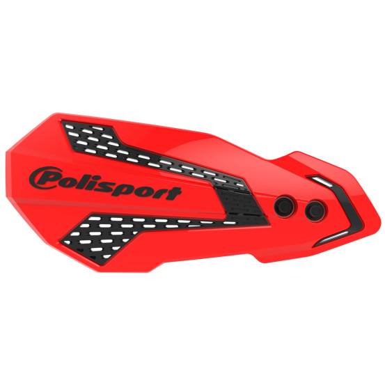 Protège-mains - Rouge - POLISPORT MX Flow