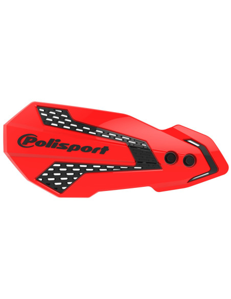 Protège-mains - Rouge - POLISPORT MX Flow
