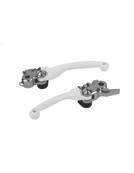 Jeu de leviers - Blanc - POLISPORT Pivot Incassable APT Honda 250 450 CRF-R CRF-RX 2007-2023
