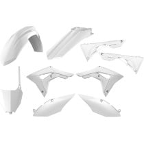 Kit plastiques - Blanc - POLISPORT Honda 250CRF 2018 450 CRF-R 2017-2018