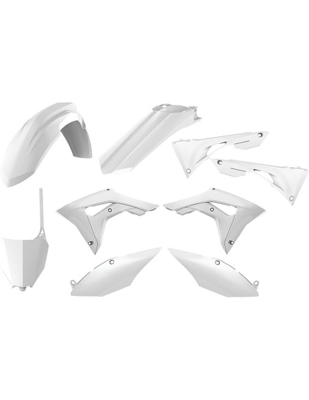 Kit plastiques - Blanc - POLISPORT Honda 250CRF 2018 450 CRF-R 2017-2018