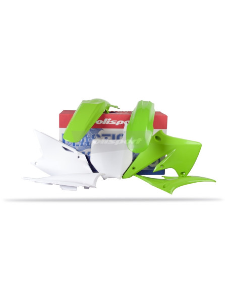 Kit plastiques - Origine - POLISPORT Kawasaki 250 KX-F 2004-2005