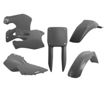 Kit plastiques - Gris - POLISPORT Suzuki 125 250 RM 1996-1998