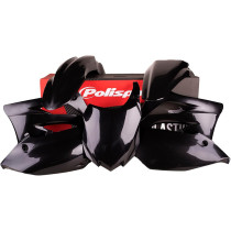 Kit plastiques - Noir - POLISPORT Kawasaki 450 KX-F 2013-2015