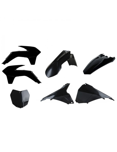 Kit plastiques - Noir - POLISPORT KTM SX SX-F 2013-2015