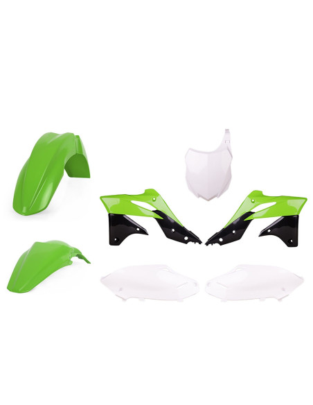 Kit plastiques - Origine - POLISPORT Kawasaki 250 KX-F 2013-2016