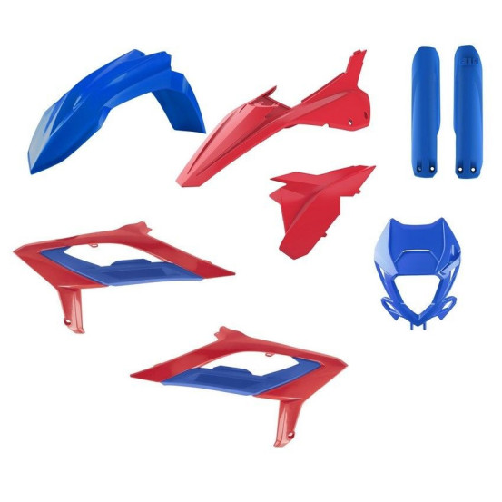 Kit plastiques complet - Origine 2024 - POLISPORT Beta RR 250 300 2T / 350 400 450 4T 2023