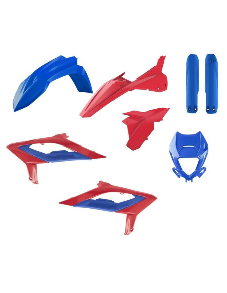 Kit plastiques complet - Origine 2024 - POLISPORT Beta RR 250 300 2T / 350 400 450 4T 2023