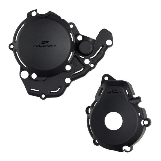 Kit de Protection de carters - Noir - POLISPORT KTM 250 EXC-F Husqvarna 250 FE 2024