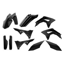 Kit plastiques complet - Noir - POLISPORT Honda CRF 150 L 2018-2024
