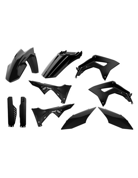 Kit plastiques complet - Noir - POLISPORT Honda CRF 150 L 2018-2024