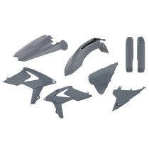 Kit plastiques - Gris - POLISPORT Beta RR 250 300 2T / 350 400 450 4T 2019