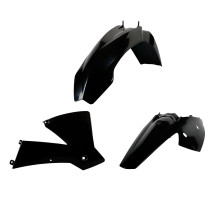 Kit plastiques - Noir - POLISPORT KTM EXC EXC-F 2004