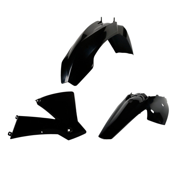 Kit plastiques - Noir - POLISPORT KTM EXC EXC-F 2004
