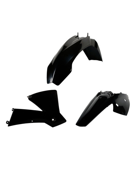 Kit plastiques - Noir - POLISPORT KTM EXC EXC-F 2004