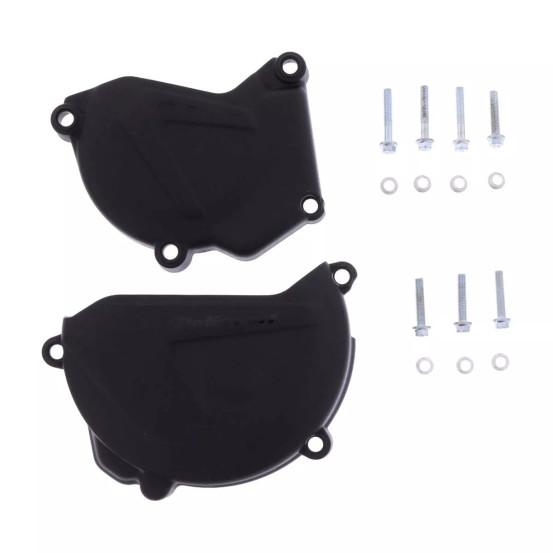 Kit de Protection de carters - Noir - POLISPORT Yamaha 250 YZ 2005-2023