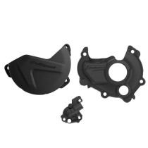Kit de Protection de carters - Noir - POLISPORT Yamaha 250 YZ-F 2014-2018 2
