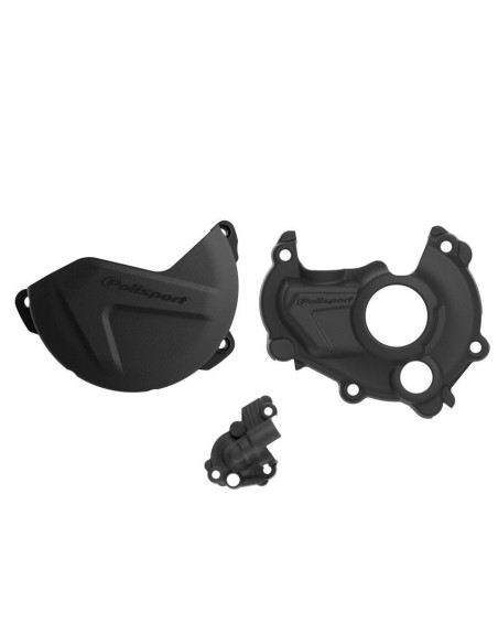 Kit de Protection de carters - Noir - POLISPORT Yamaha 250 YZ-F 2014-2018
