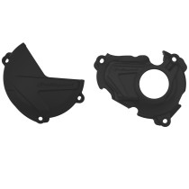 Kit de Protection de carters - Noir - POLISPORT Yamaha 250 YZ-F 2019-2026 / 250 WRF 2020-2026